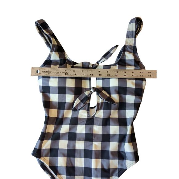 Kate Spade New York sz S?? One Piece Swimsuit Bunny Tie - Picture 7 of 10